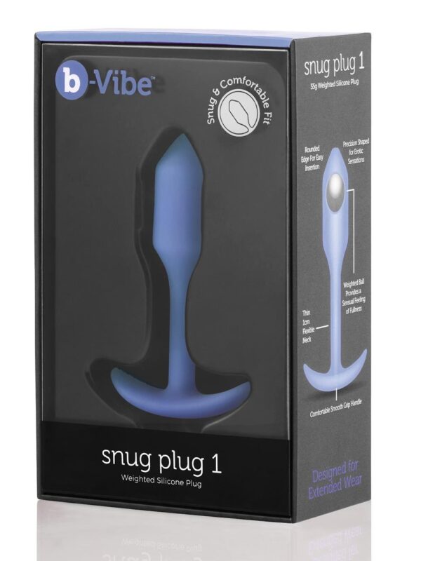 b-Vibe – Snug Plug 1 Violet anaaltropp