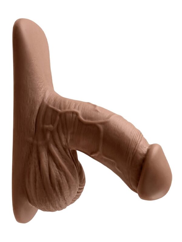 Gender X – 4 Inch Silicone Packer Dark tarvik