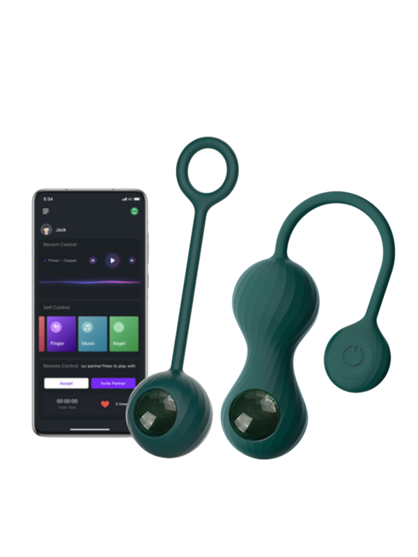 Magic Motion – Crystal Duo Green intiimkuulid