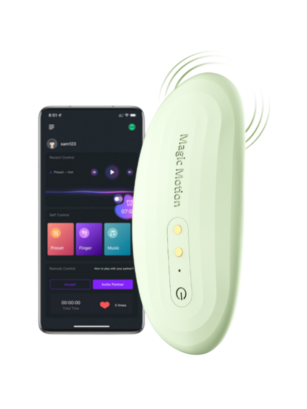 Magic Motion – Nyx Smart Panty Vibrator Green vibraator