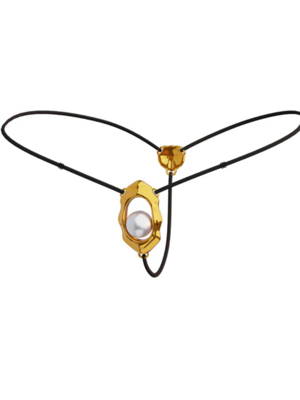 UPKO – Moist Eyes G-String Clitoral Jewelry BDSM-tarvik