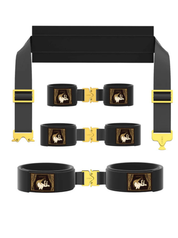UPKO – Clack Bondage Restraints Gear sidumiskomplekt