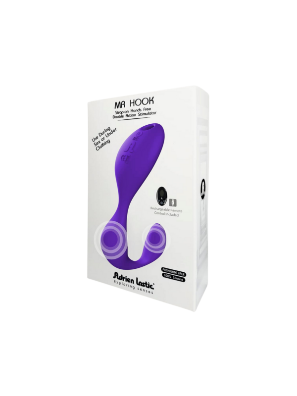 Adrien Lastic – Mr.Hook + Lrs Lila G-punkti vibraator