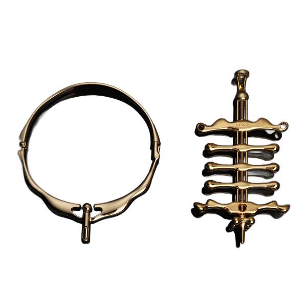 UPKO – Migratory Bird Metal Collar & Finger Clamps Set sidumiskomplekt