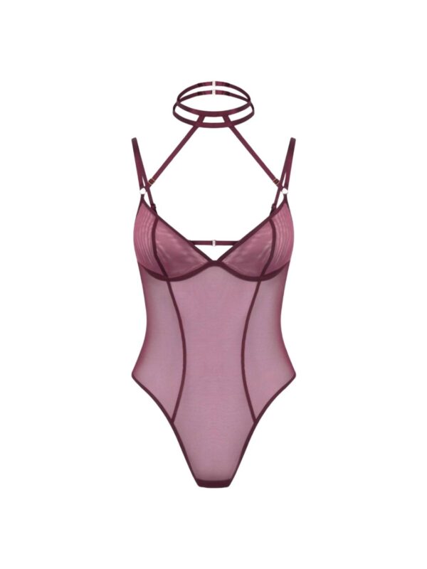 Promees – Mara Burgundy Body XS/S body