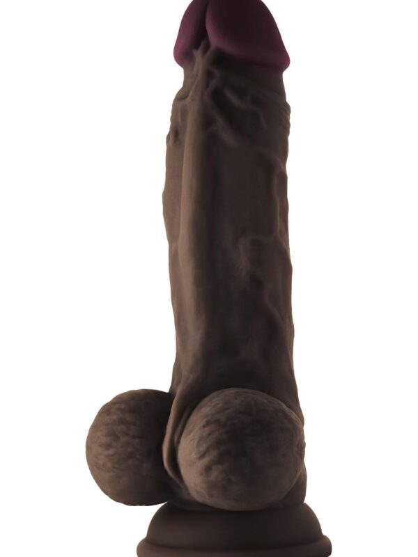 Shaft – Dong With Balls 19 cm Mahogany dildo