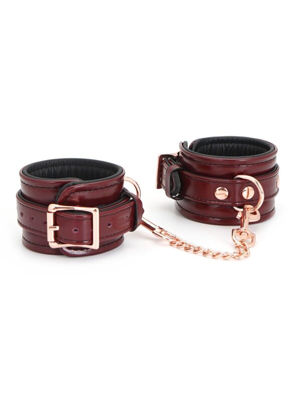 Liebe Seele – Wine Red Handcuffs käerauad