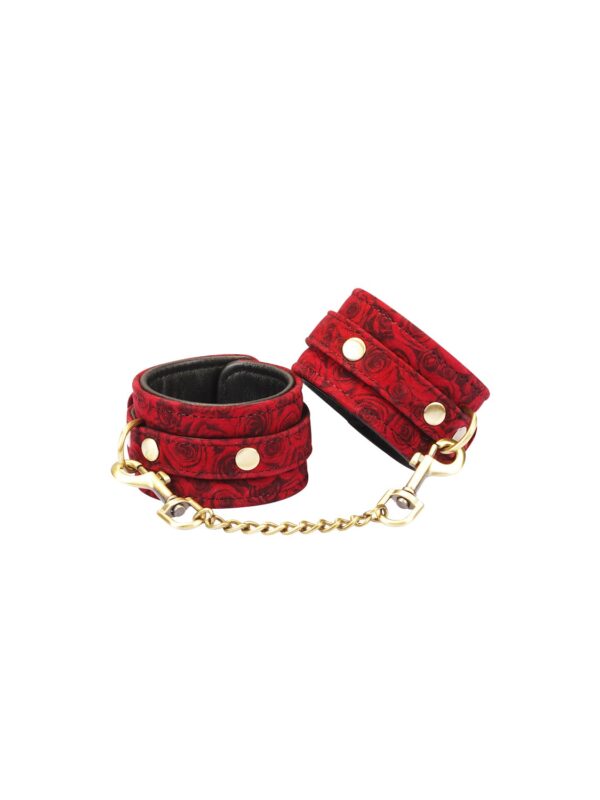 Liebe Seele – Kinbaku Ukiyoe Red Rosy Handcuffs käerauad