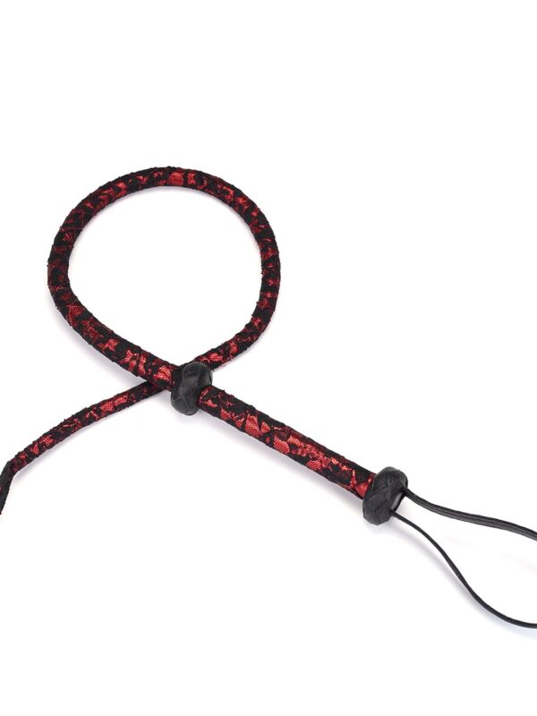 Liebe Seele – Victorian Garden Lace And PU Bull Whip löögivahend