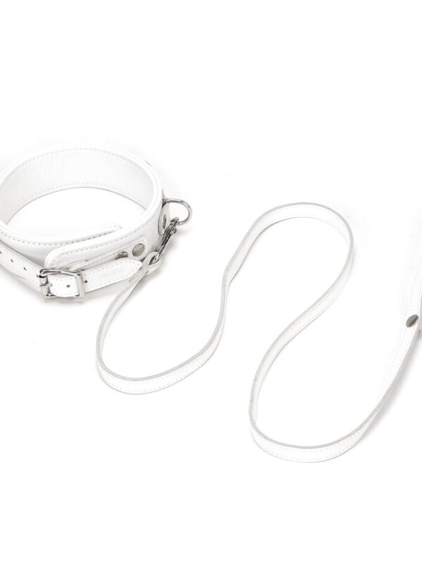 Liebe Seele – Fuji White Collar With Leash kaelarihm