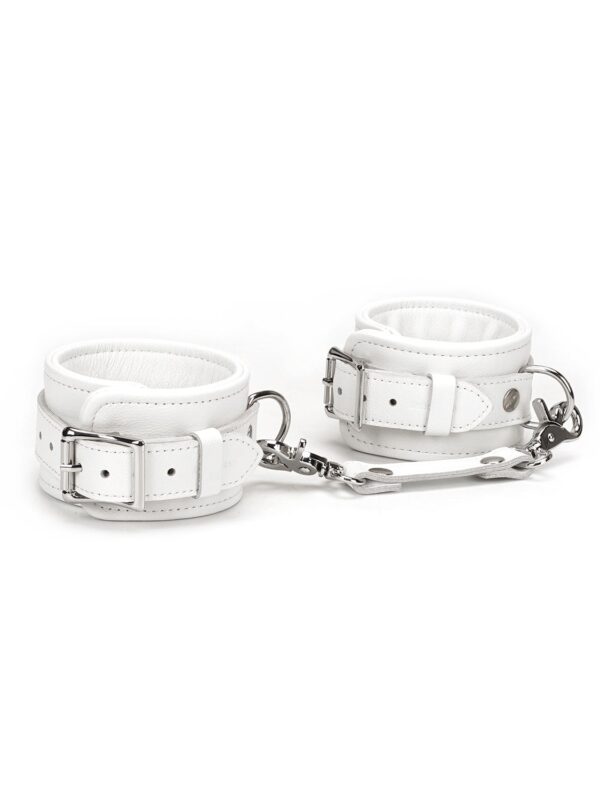 Liebe Seele – Fuji White Ankle Cuffs käerauad