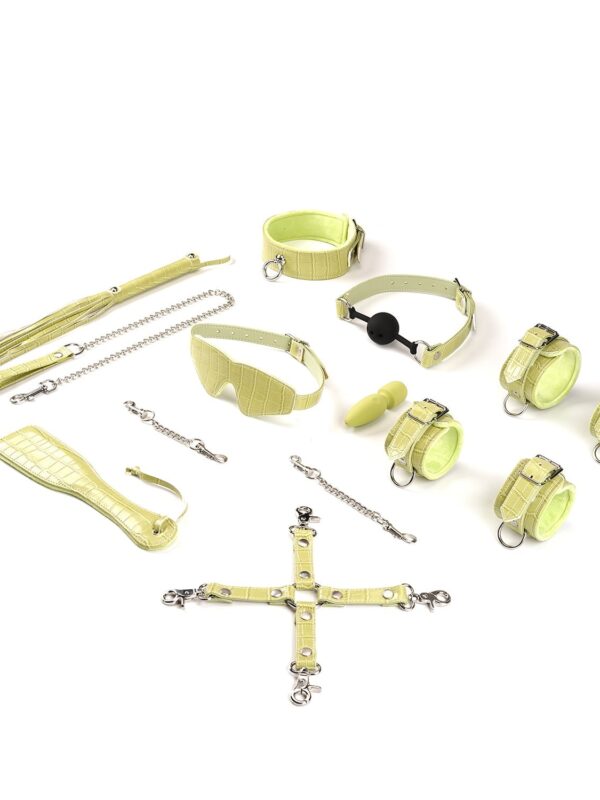 Liebe Seele – Macaron 9pcs Bondage Kit Melon BDSM-komplekt