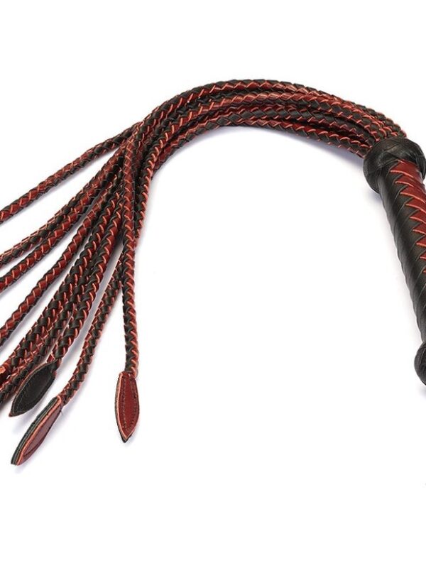 Liebe Seele – Wine Red and Black Cat O Nine Tails piits