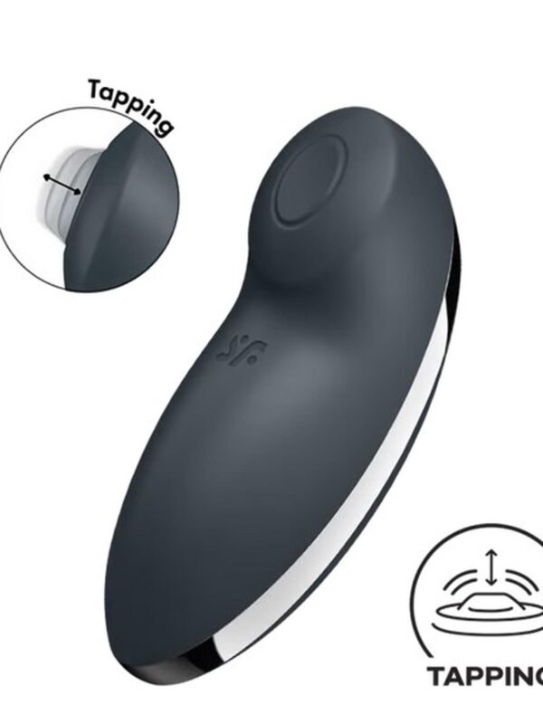 Satisfyer – Tap & Climax 2 Grey kliitori vibraator