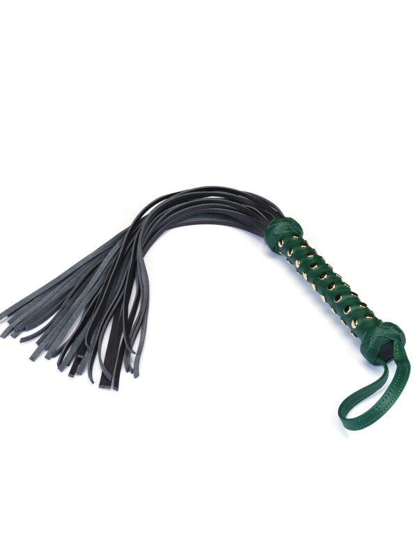 Liebe Seele – Mossy Chic Leather Heavy Flogger flogger