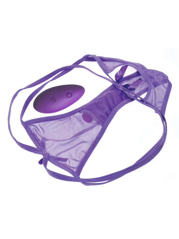 Pipedream – Petite Panty Thrill-Her Purple vibreeriv pesu