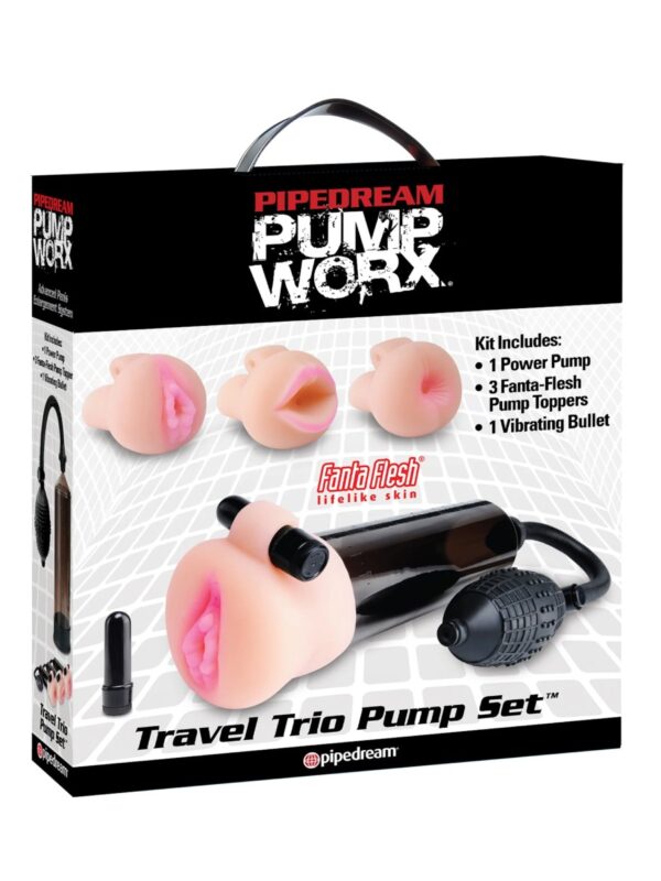 Pipedream – Pump Worx Travel Trio Pump Set komplekt