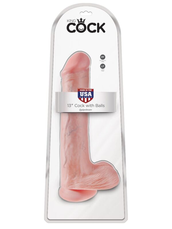 King Cock – 13" Cock With Balls dildo