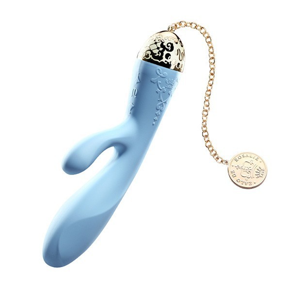 Zalo – Versailles Rosalie Royal Blue rabbit-vibraator