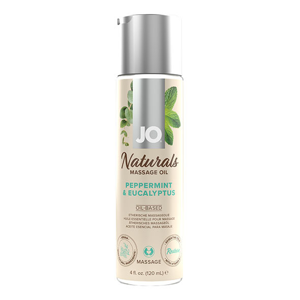 System JO – Naturals Massage Oil Peppermint & Eucalyptus massaažiõli