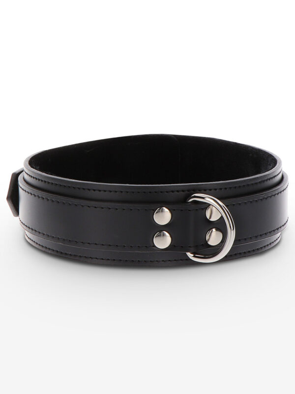Taboom – Heavy D-Ring Collar Black kaelarihm