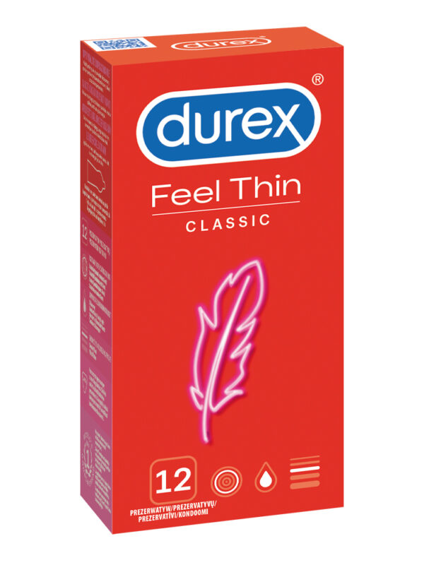 Durex – Feel Thin Classic kondoomid