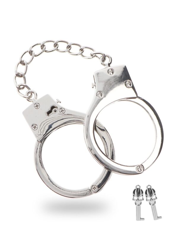Taboom – Silver Plated BDSM Handcuffs käerauad