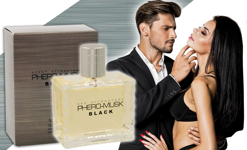 Adorable, elegant woman seducing her handsome boyfriend
