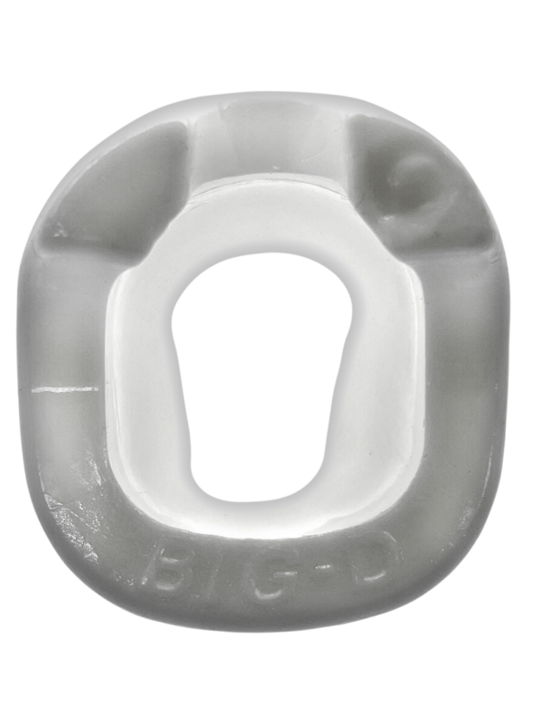 Oxballs – Big-D Shaft Grip Cockring White peeniserõngas