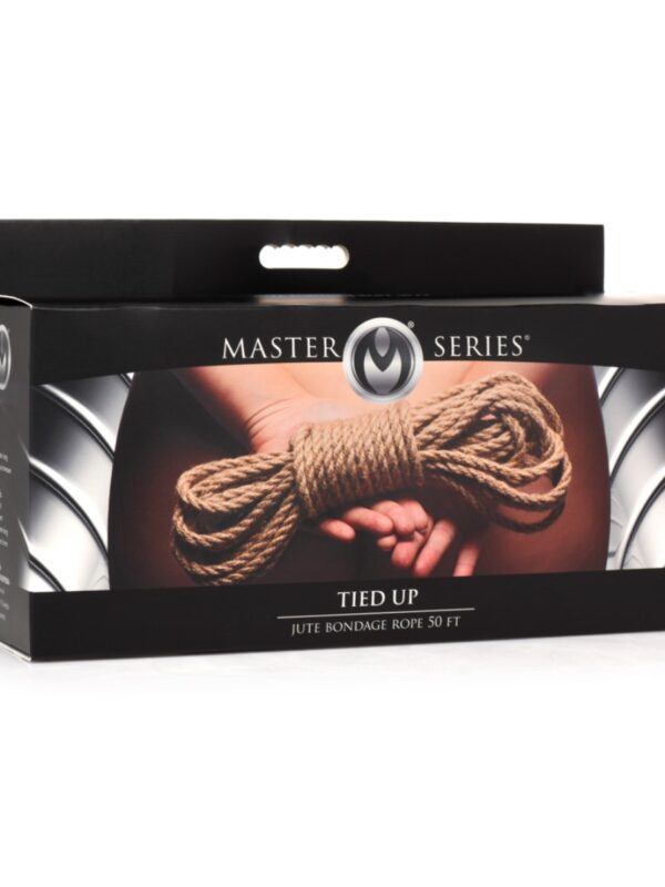 Master Series – Tied Up Jute Bondage Rope 15M sidumisrihmad