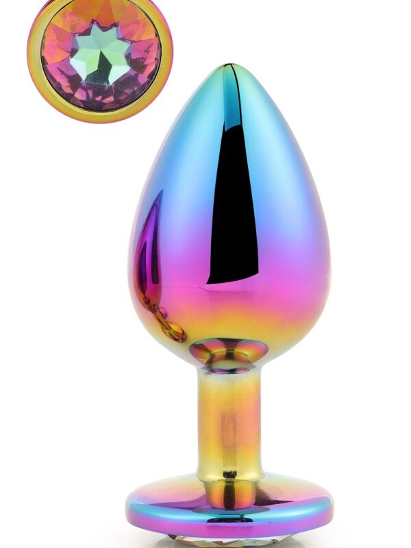 Dreamtoys – Gleaming Love Multicolour Plug Large anaaltropp