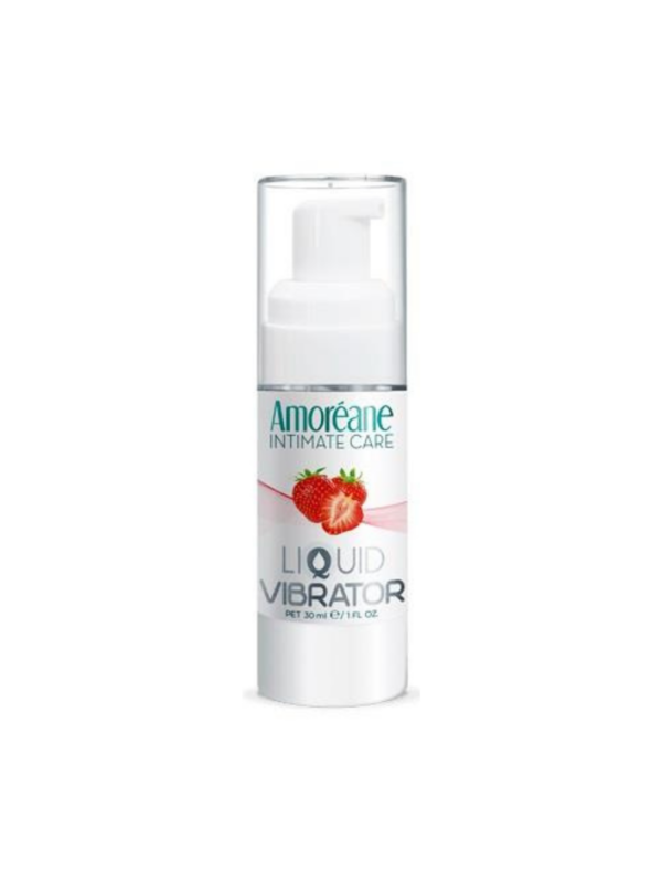 Amoreane – Liquid Vibrator Strawberry 30 ml veepõhine libesti