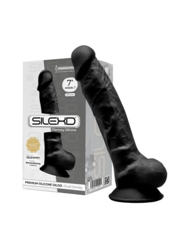 Silexd – Model 1 18 cm Black dildo