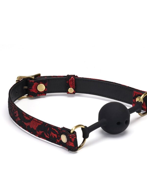 Liebe Seele – Victorian Garden Breathable Silicone Ball Gag suupall