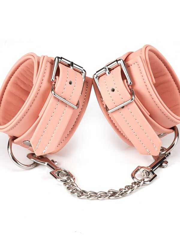 Liebe Seele – Pink Organosilicon Wrist Cuffs käerauad