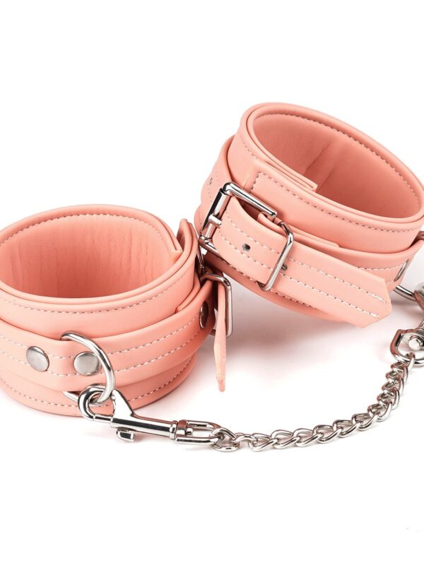 Liebe Seele – Pink Organosilicon Ankle Cuffs käerauad