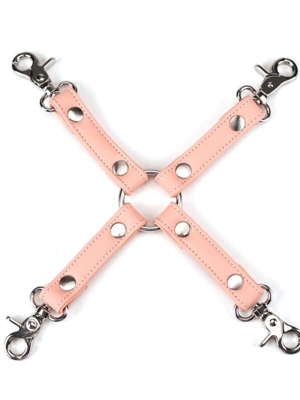Liebe Seele – Pink Organosilicon Hogtie rakmed