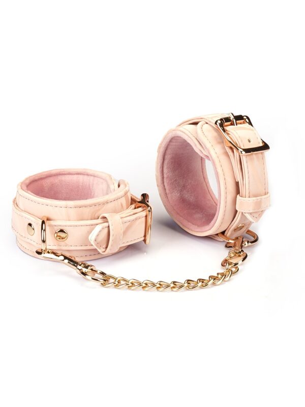 Liebe Seele – Boudoir Amor Pink Wrist Cuffs käerauad