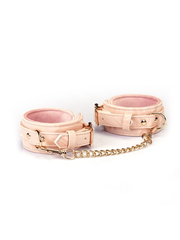 Liebe Seele – Boudoir Amor Pink Ankle Cuffs käerauad