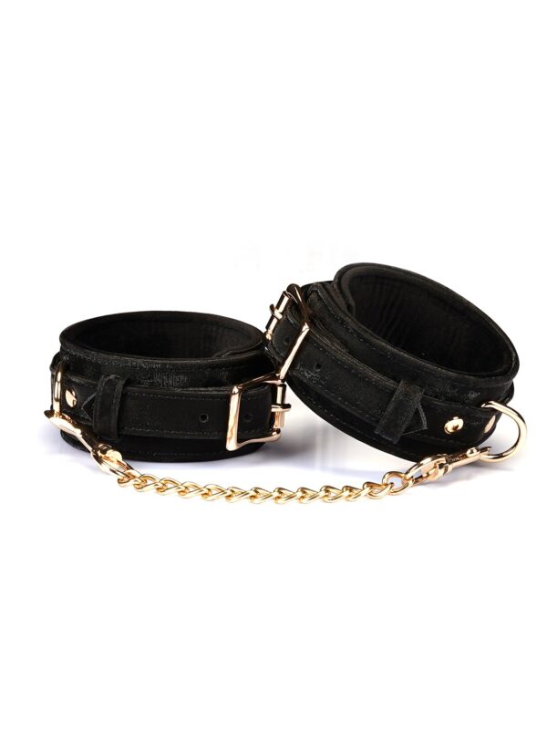 Liebe Seele – Boudoir Amor Black Ankle Cuffs käerauad