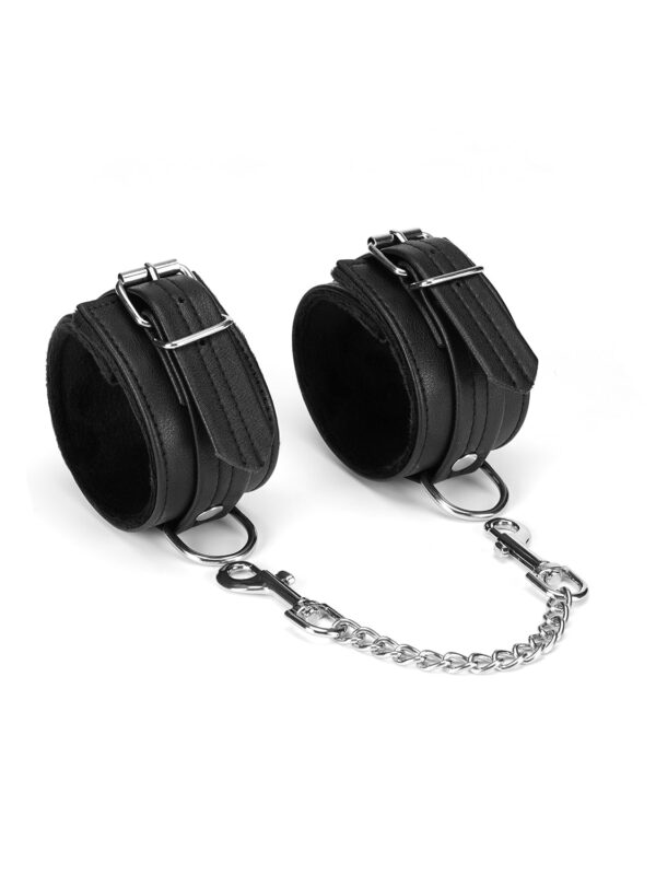 Liebe Seele – Black Bond Ankle Cuffs käerauad