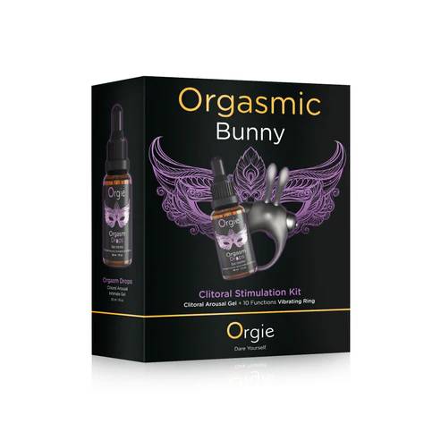 Orgie – Orgasmic Bunny Clitoral Stimulation Kit peeniserõngaste komplekt