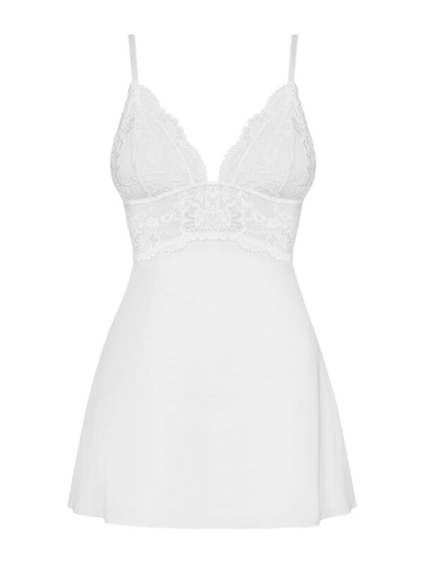 Obsessive – 810-BAB-2 White L/XL babydoll