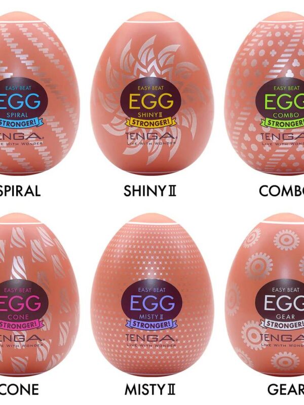 Tenga – EGG Hard Boiled II masturbaatorite komplekt