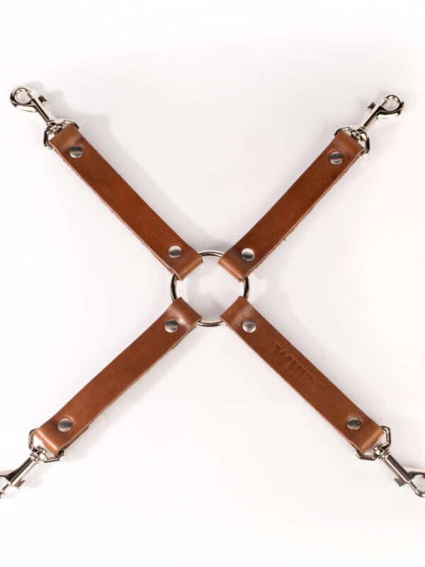 Whips – Primal Bond Cross Brown BDSM-tarvik