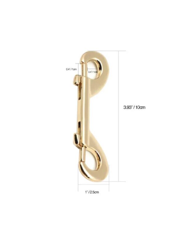 Liebe Seele – Gold Double Ends Clips karabiin