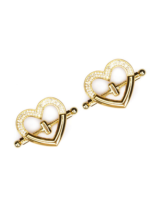 Liebe Seele – Heart-Shaped Nipple Clamps nibuklambrid
