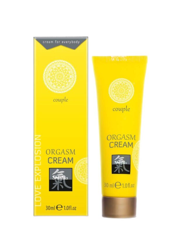 Shiatsu – Orgasm Couple Cream 30 ml veepõhine libesti