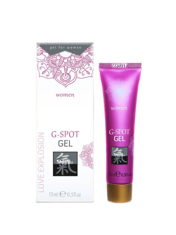 Shiatsu – G-Spot Gel 15 ml veepõhine libesti
