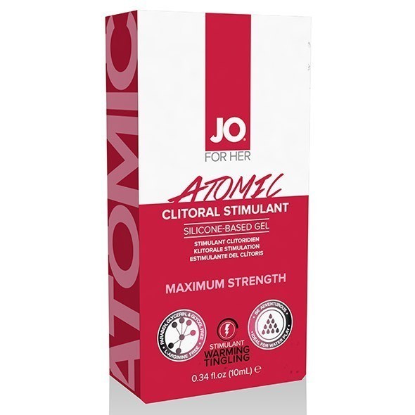 System JO – Atomic Clitoral Gel 10 ml veepõhine libesti